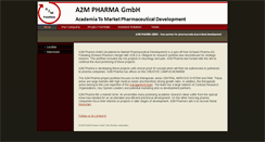 Desktop Screenshot of a2m-pharma.com